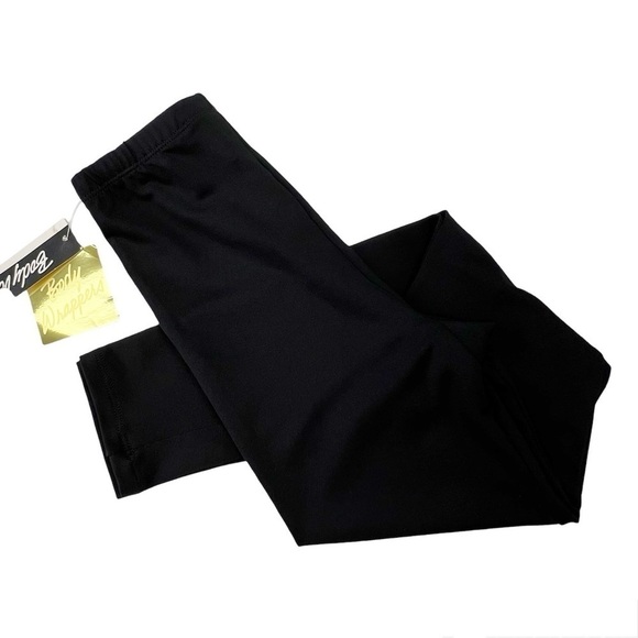 Body Wrappers XS Black Leotard & Leggings +  2 Pair Boy Shorts Orange Green New - Picture 8 of 12